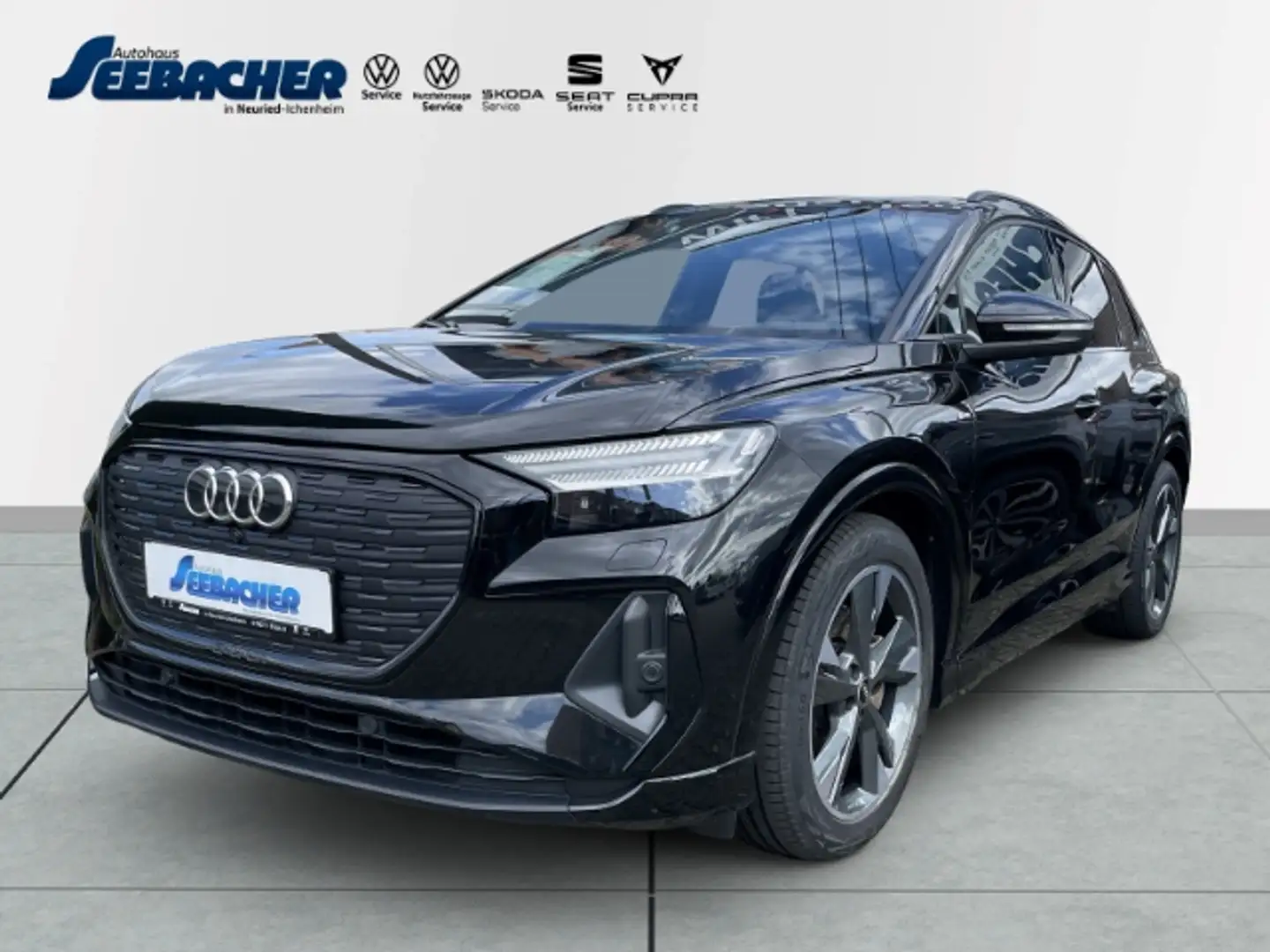 Audi Q4 e-tron e-tron 45 quattro S-Line *Matrix-LED*W.pumpe* Nero - 1
