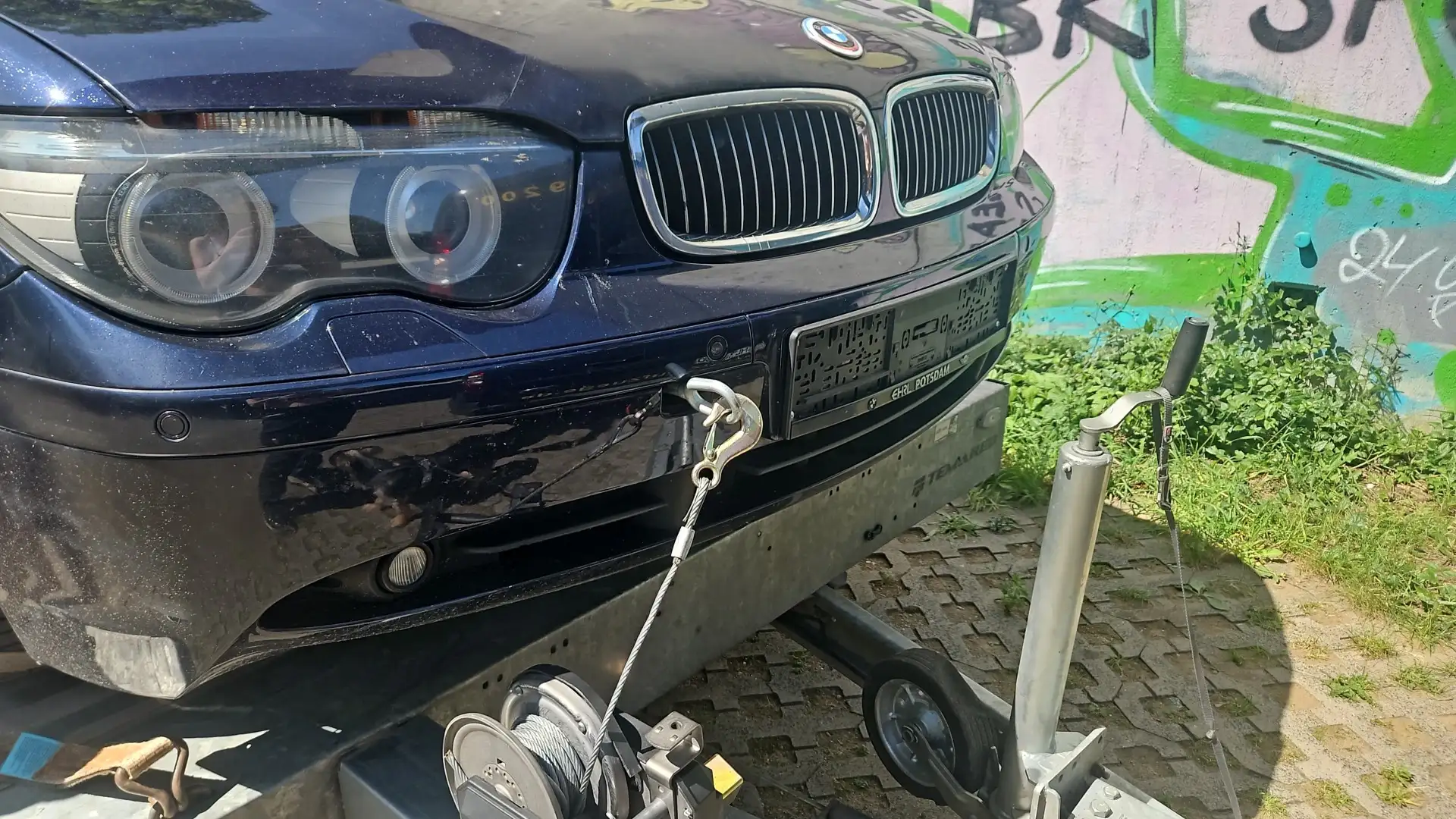 BMW 735 735i Azul - 1