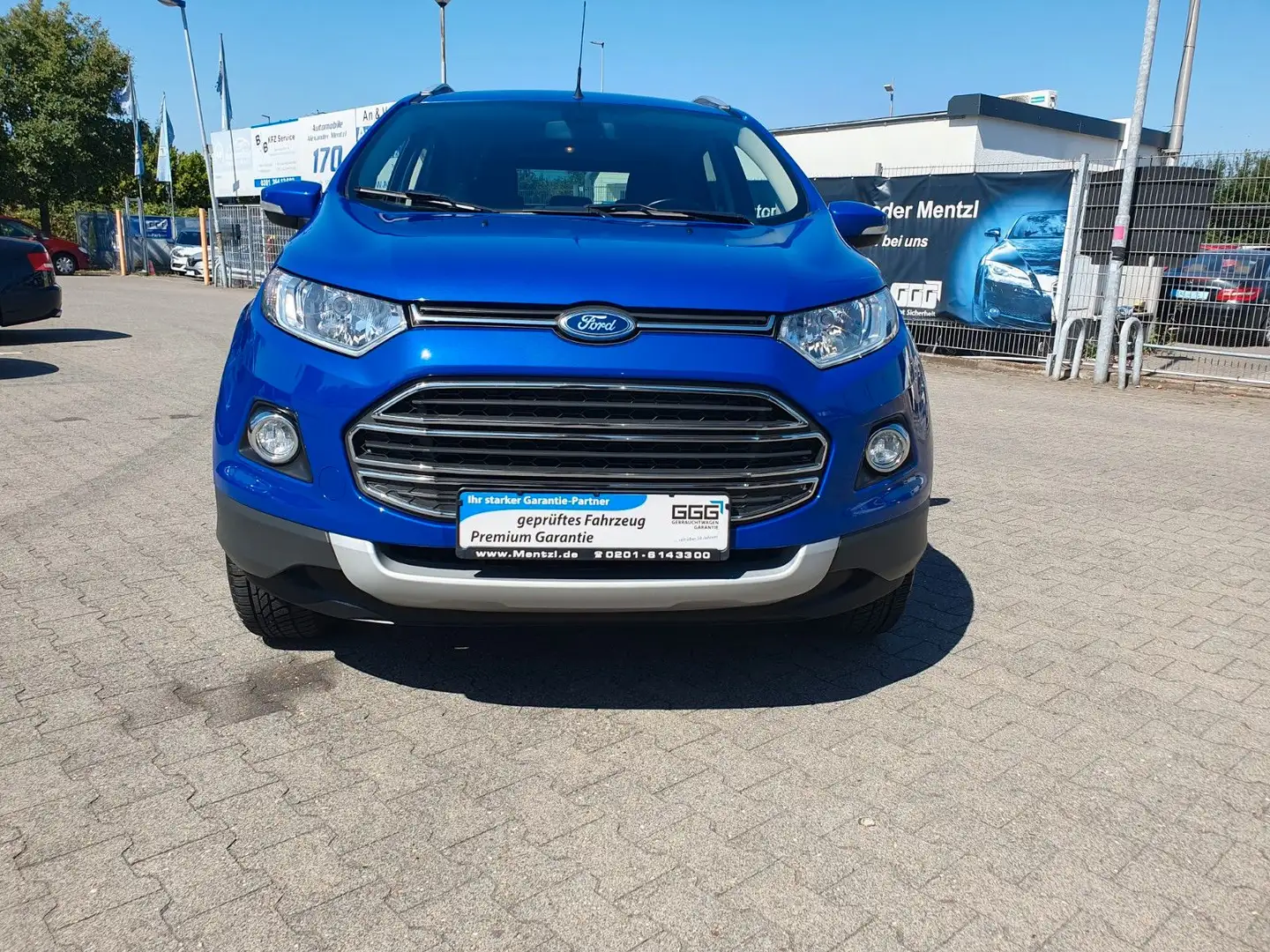 Ford EcoSport Titanium GARANTIE KLIMAAUTOMATIK PDC Blau - 2