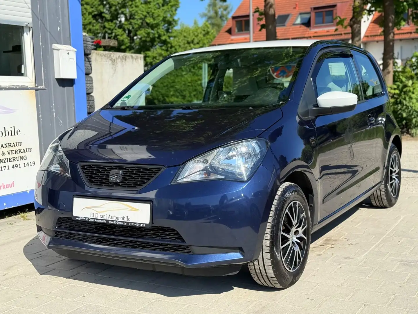 SEAT Mii 1.0 MPI @Mii Klima/Navi/PDC/TÜV 07.26/Bilder Modrá - 1