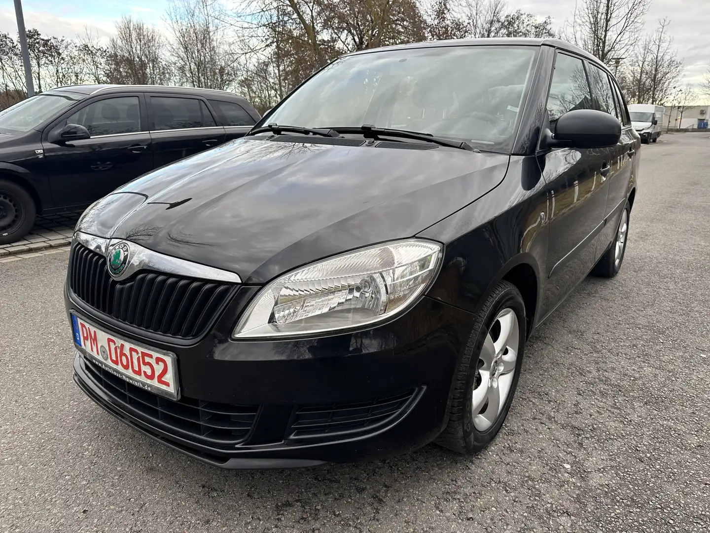 Skoda Fabia 1.2 TSI.,KLIMA.,ALU.,El.F.H.,Neu TUV.,…. Noir - 1