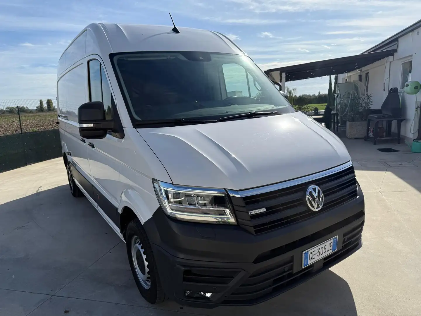 Volkswagen Crafter E-CRAFTER Blanc - 2