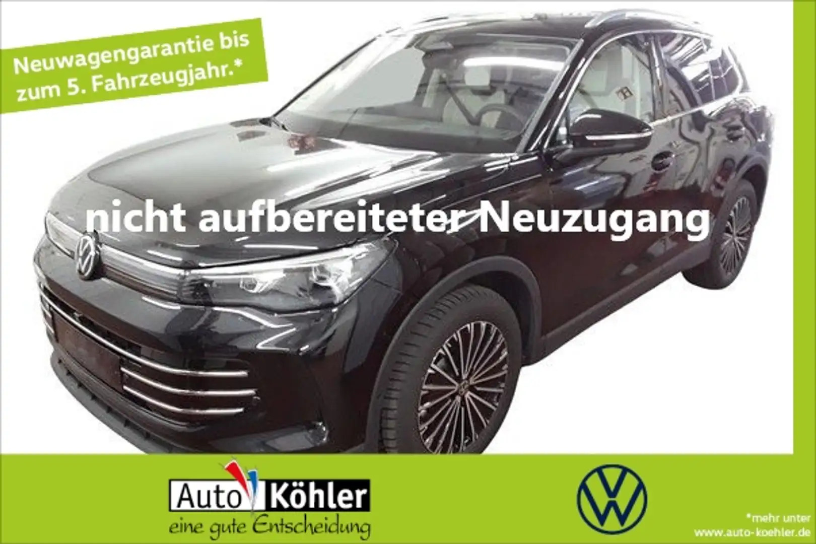 Volkswagen Tiguan der Neue Elegance TDi DSG Matrix 360 ACC Schwarz - 1