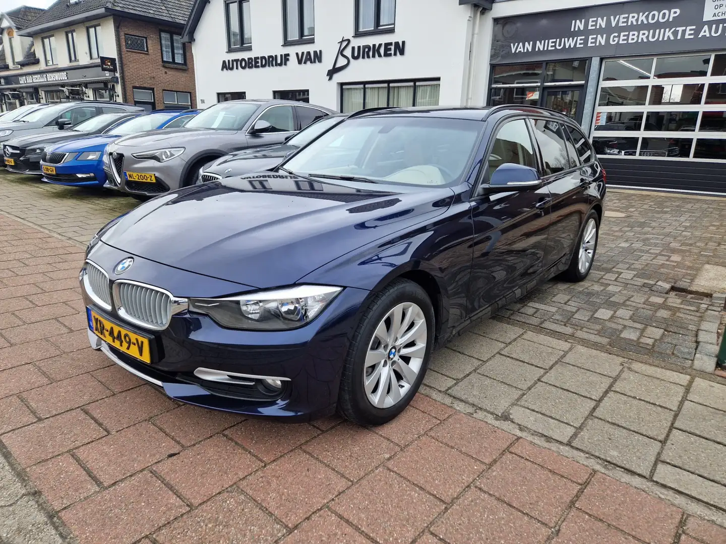 BMW 316 3-serie Touring 316i M Sport Edition High Executiv Bleu - 1