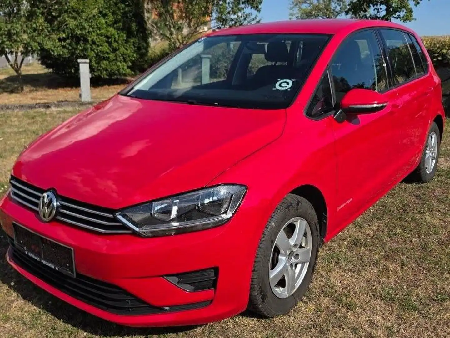 Volkswagen Golf Sportsvan Golf Sportsvan Trendline 1,6 BlueMotion TDI Trendline Rot - 2