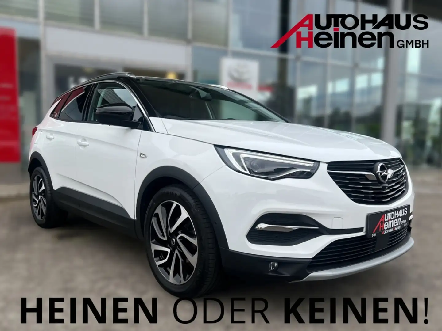 Opel Grandland Ultimate 1.2 Turbo Navi Soundsystem 360 Kamera Kl Weiß - 1