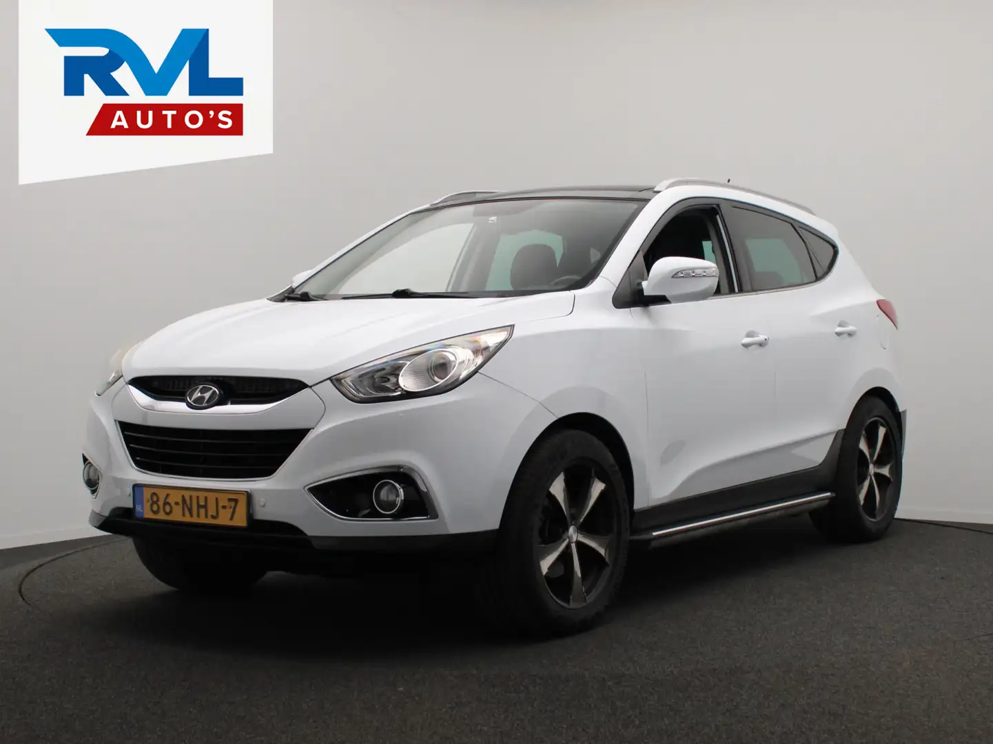 Hyundai iX35 2.0i i-Catcher Leder Trekhaak Origineel NL Wit - 1