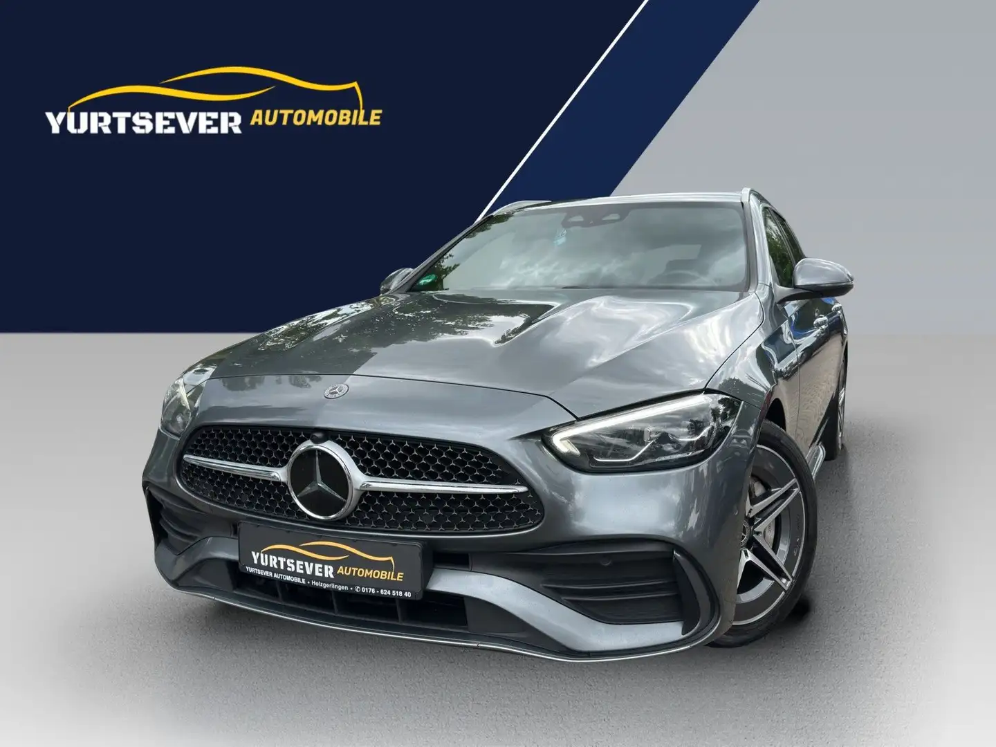 Mercedes-Benz C 220 d T*3x AMG*ACC*KAMERA*AMBIENTE*MBUX*LED*ALU Grau - 1
