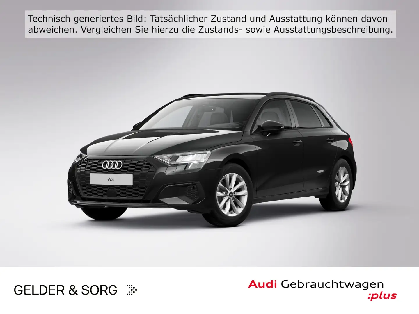 Audi A3 30 TDI Standh.*LED*Virtual*Navi Schwarz - 1