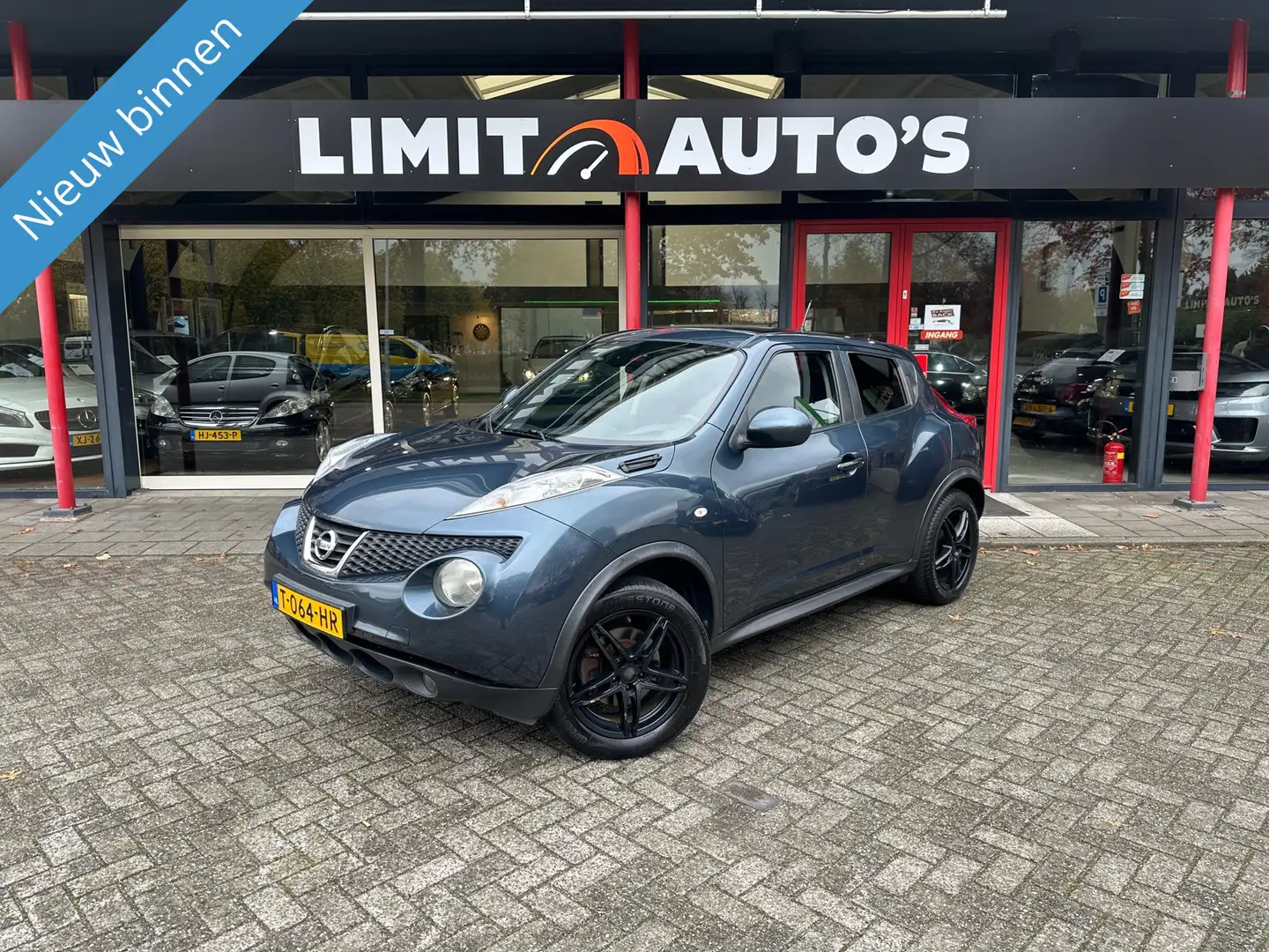 Nissan Juke 1.6 DIG-T Tekna All-Mode/Aut/Keyless/Cruise/Climat Blauw - 1