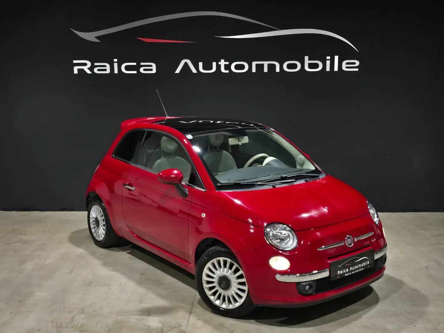 Fiat 500 Lounge *PANO *Parksensoren *Klima Rot - 1