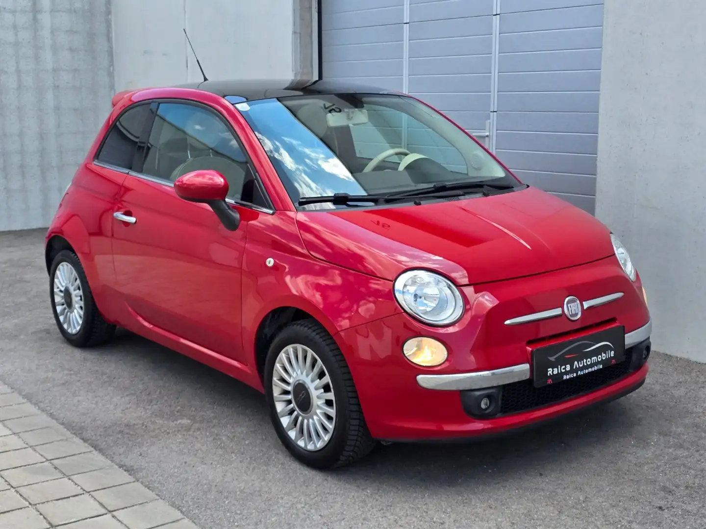 Fiat 500 Lounge *PANO *Parksensoren *Klima Rot - 2