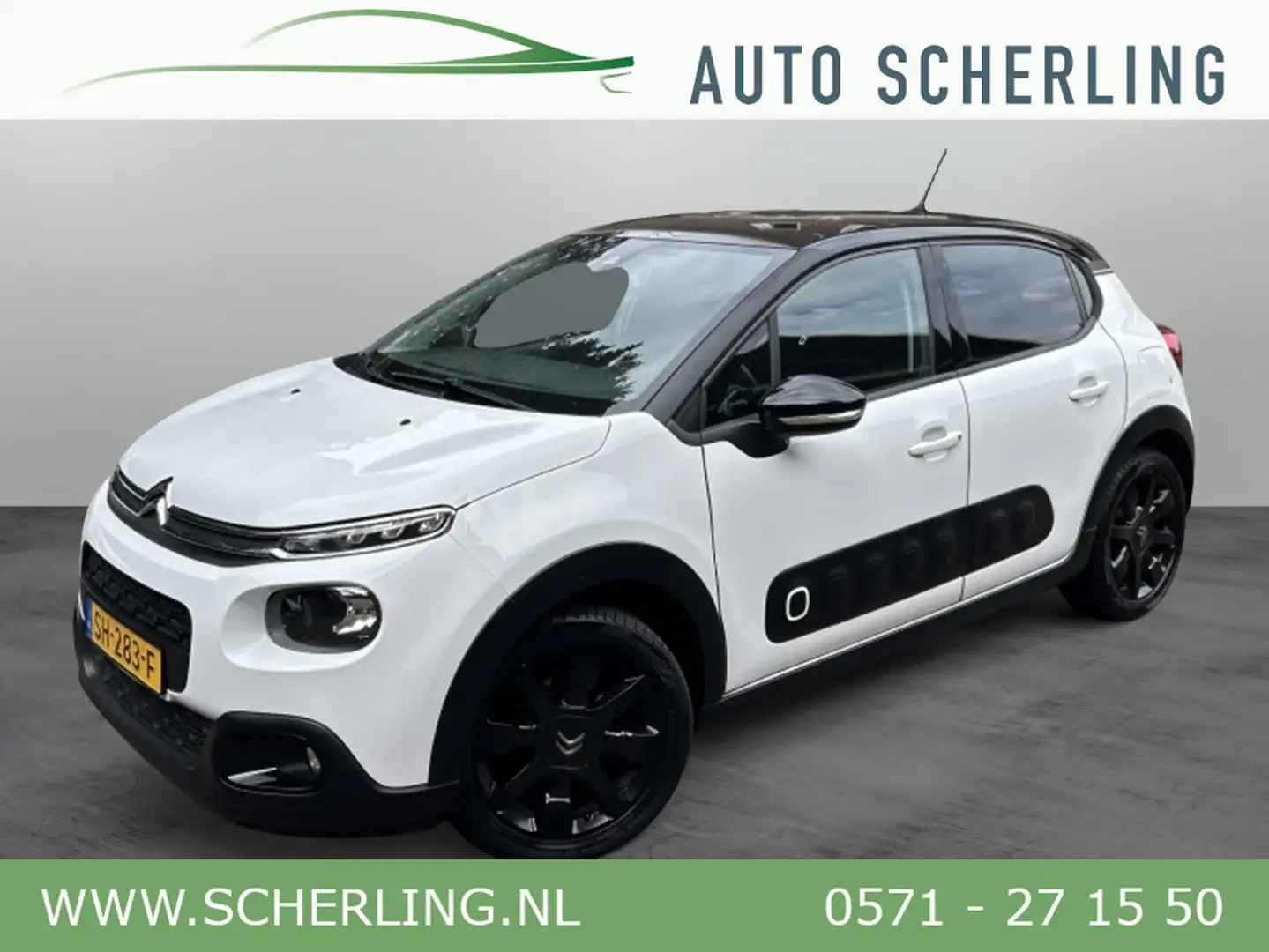 Citroen C3 1.2 PT Shine Navi, Camera, 17" LMV, Trekhaak Bianco - 1