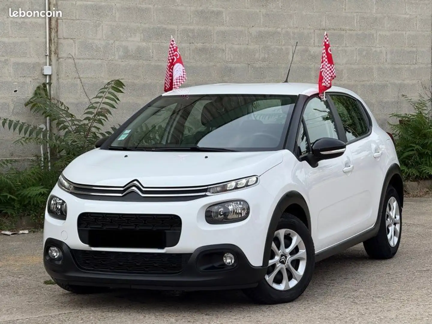 Citroen C3 Citroën 1.5 BlueHDi Diesel année 06-2019 118.000KM Blanc - 1