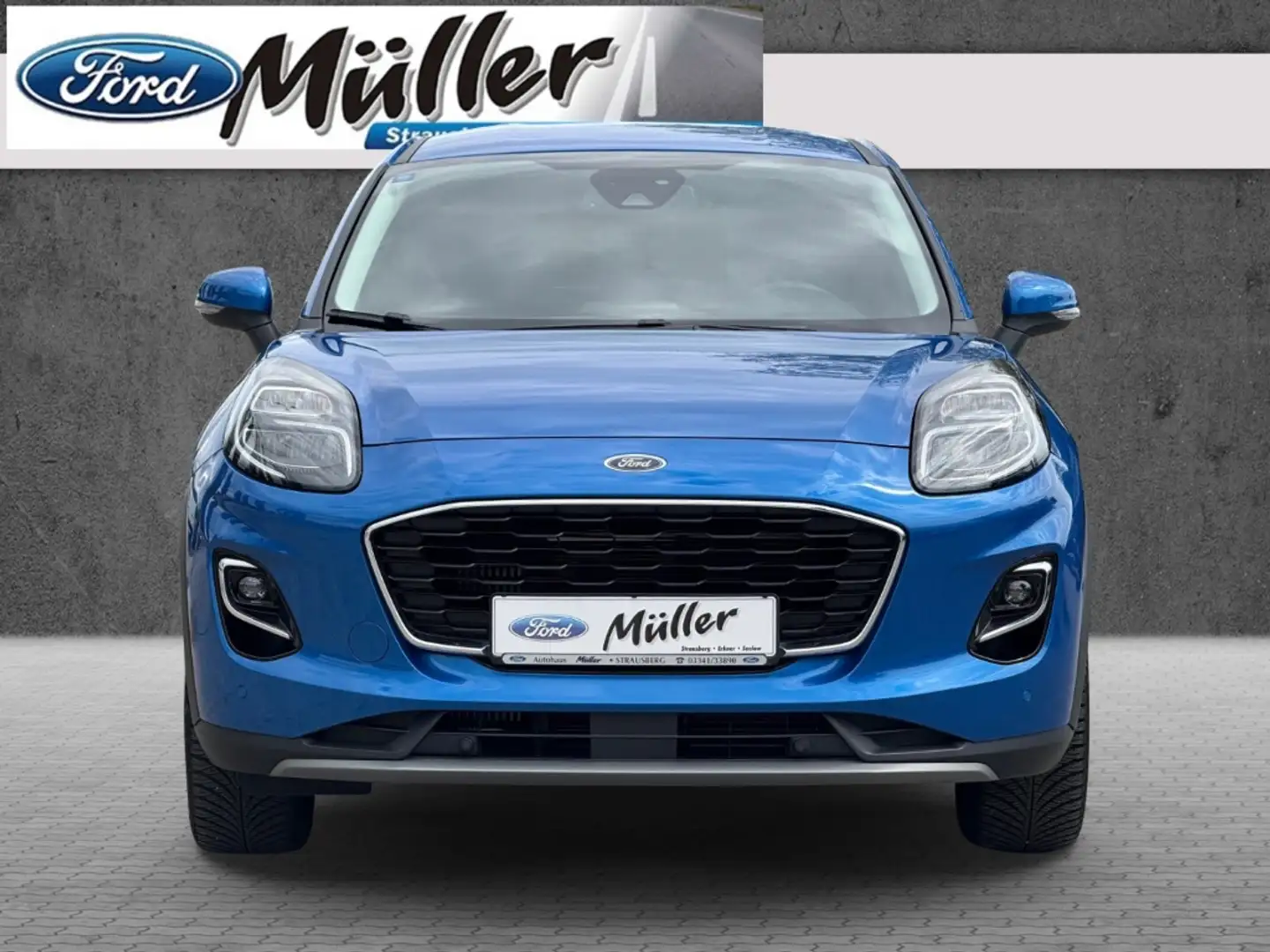 Ford Puma Titanium X 1.0 EcoBoost Automatik LED ACC Blau - 2