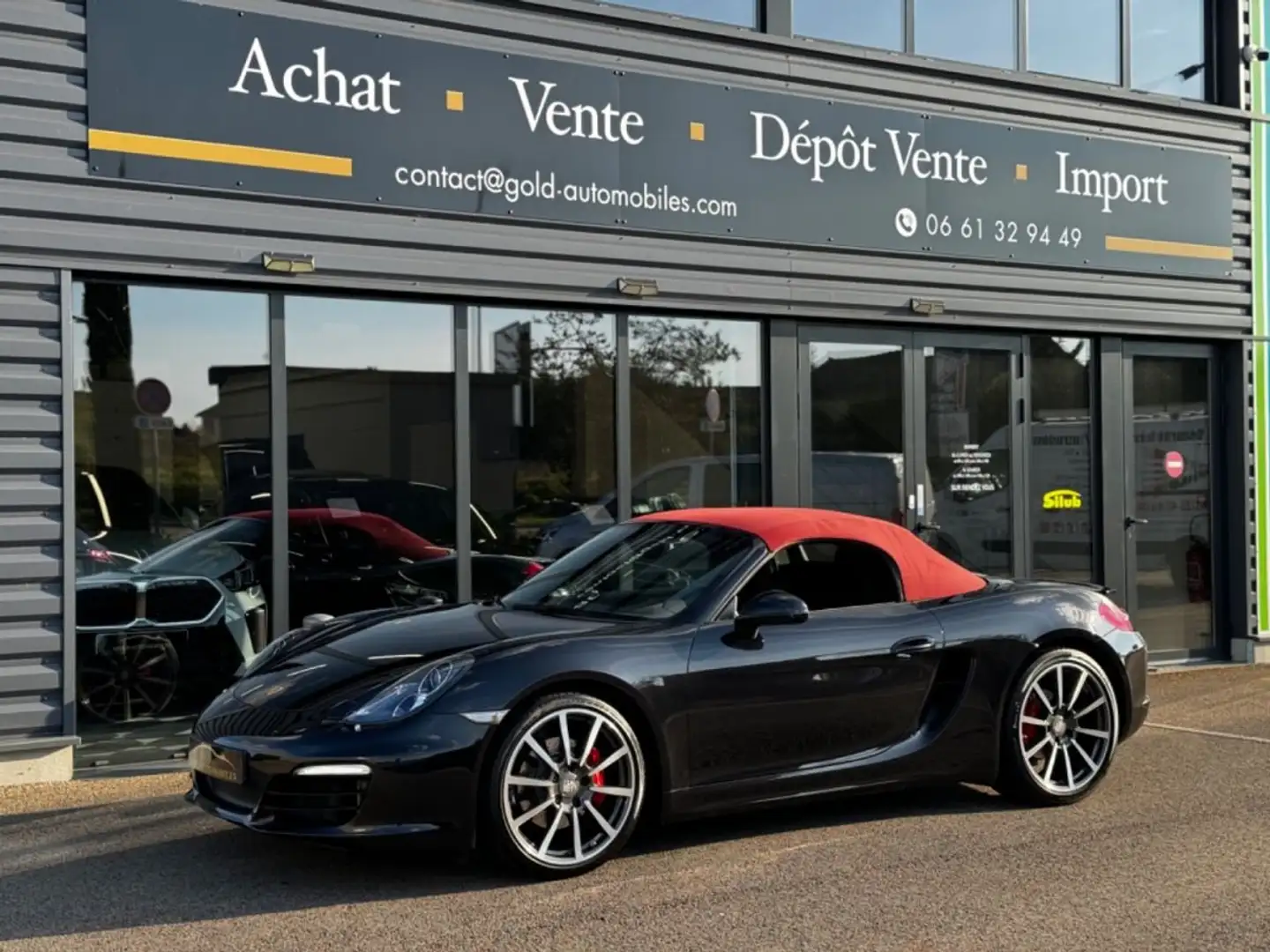 Porsche Boxster S 3,4 315 CV PDK Noir - 1