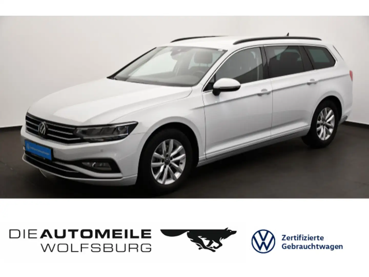 Volkswagen Passat Variant 2.0 TDI DSG Business AHK/Navi/LED Weiß - 1
