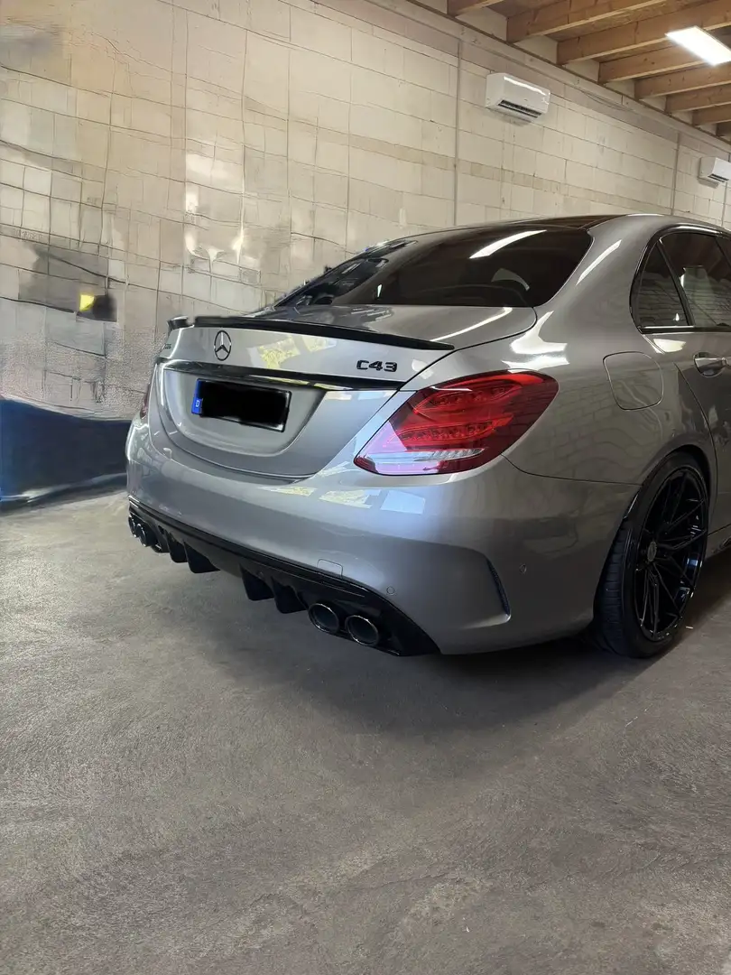 Mercedes-Benz C 450 AMG 4Matic 7G-TRONIC HeadUp Standheizung Pano Silber - 2