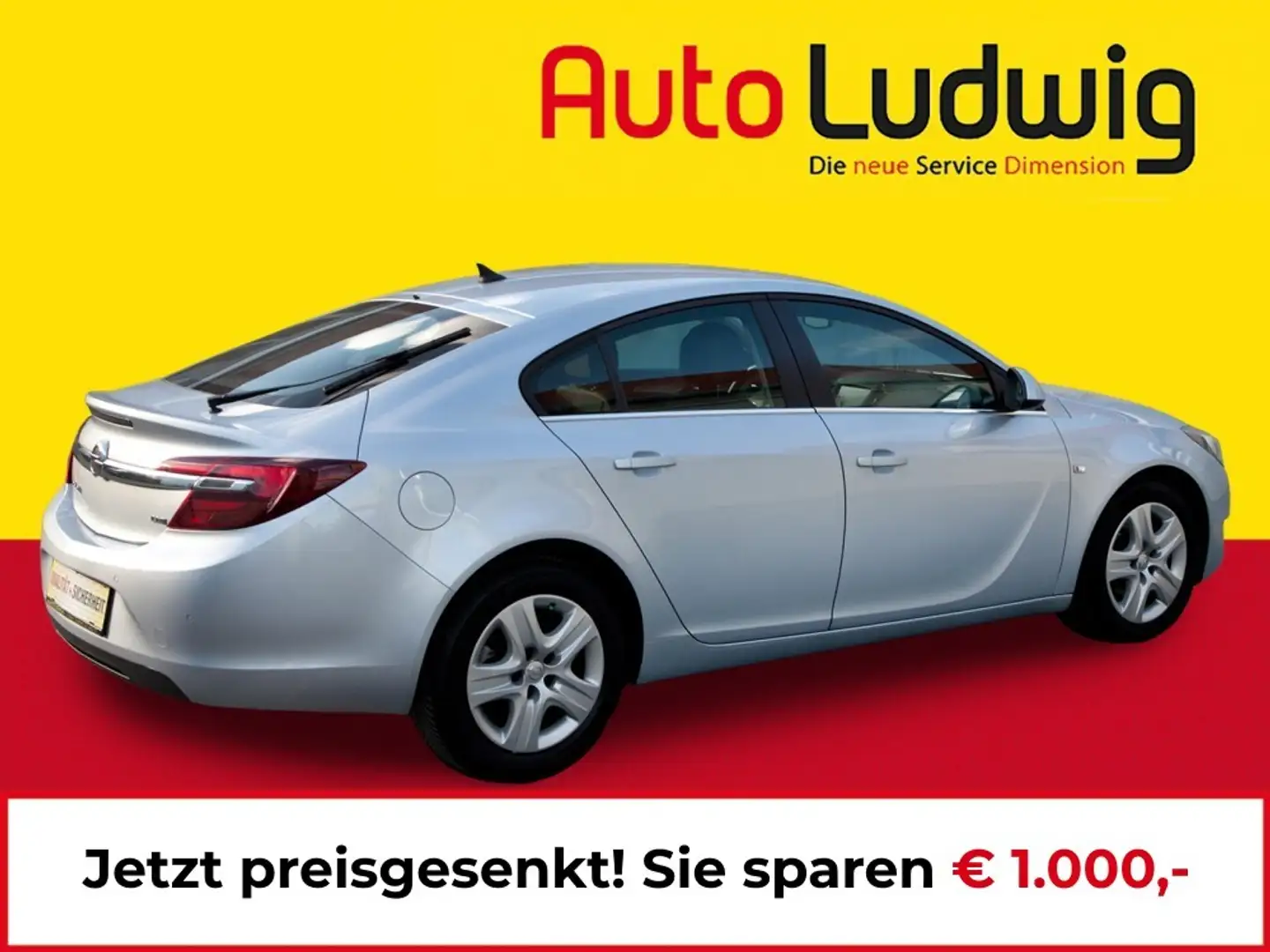 Opel Insignia 1,6 CDTI ecoflex Edition *LEDER*PDC*SHZ*TEMPOMAT* Silber - 2