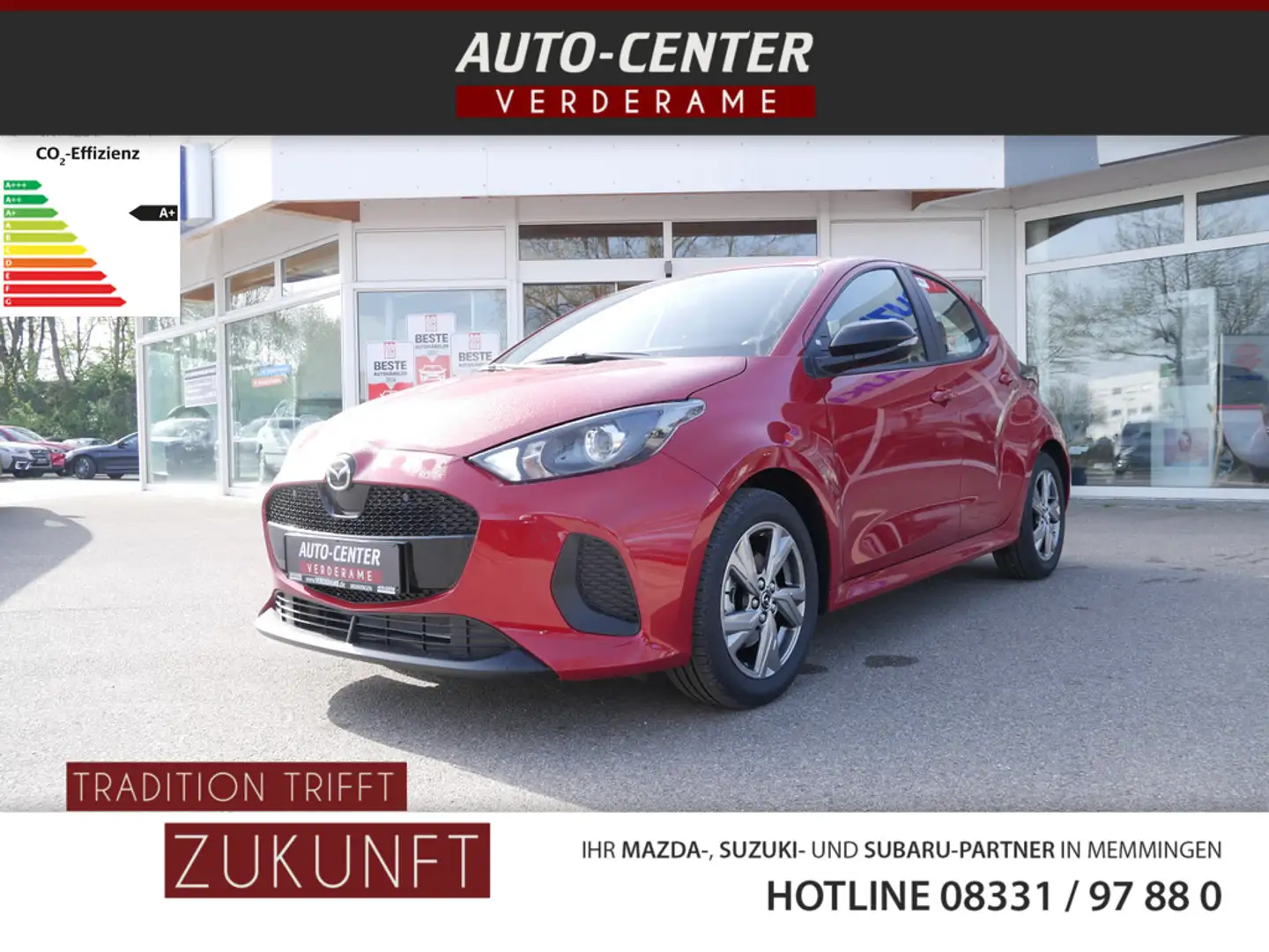 Mazda 2 Hybrid 1.5 VVT-i Exclusive KLIMA SHZ ACC Rouge - 1