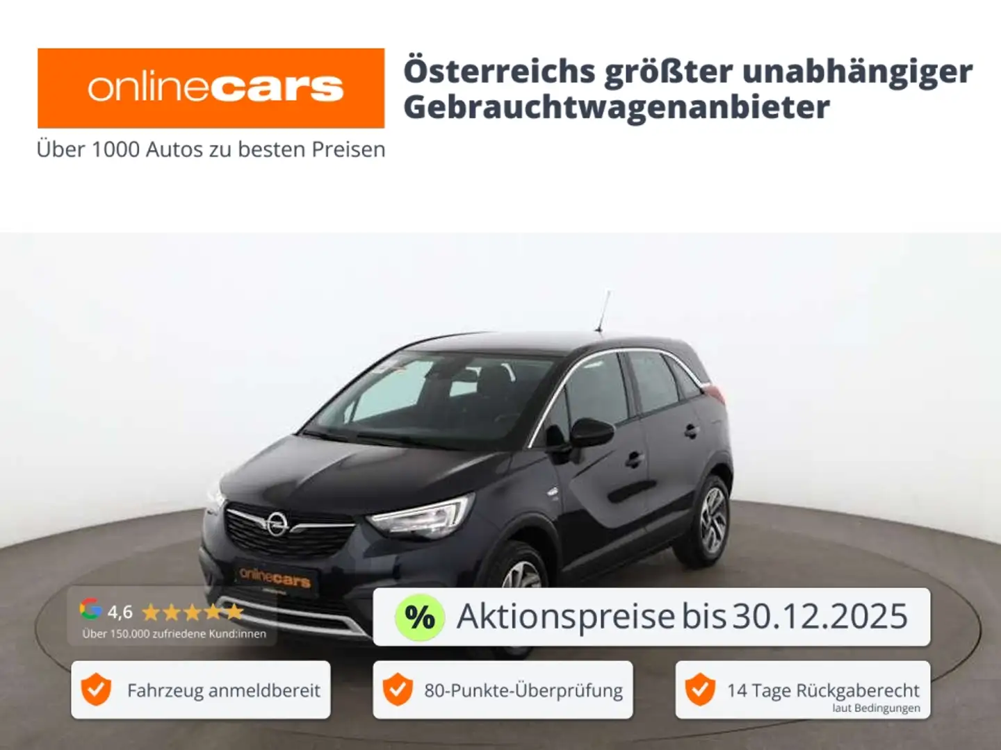 Opel Crossland 1.2 Turbo 120 Jahre LED ASSIST TEMPOMAT Blau - 1