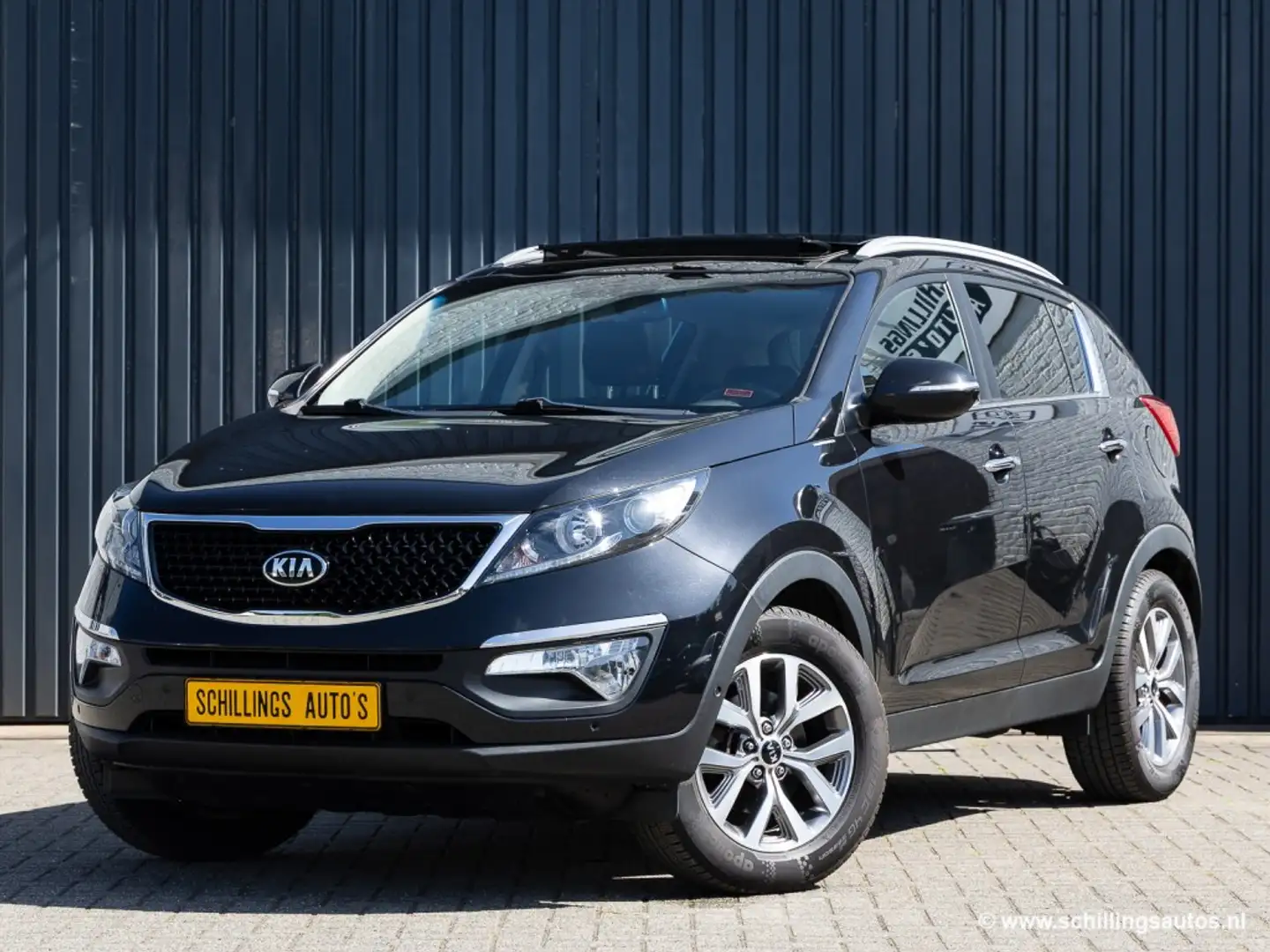 Kia Sportage Sportage 1.6 GDI Exec Line Leer Navi Camera Airco Noir - 1