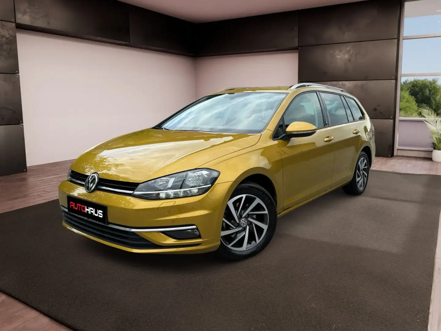 Volkswagen Golf VII Variant Sound Start-Stopp*DSG*AHK*ACC* Jaune - 1