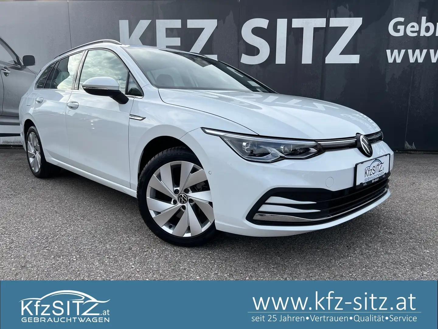 Volkswagen Golf Variant 2,0 TDI Style DSG| Harman & Kardon Weiß - 1