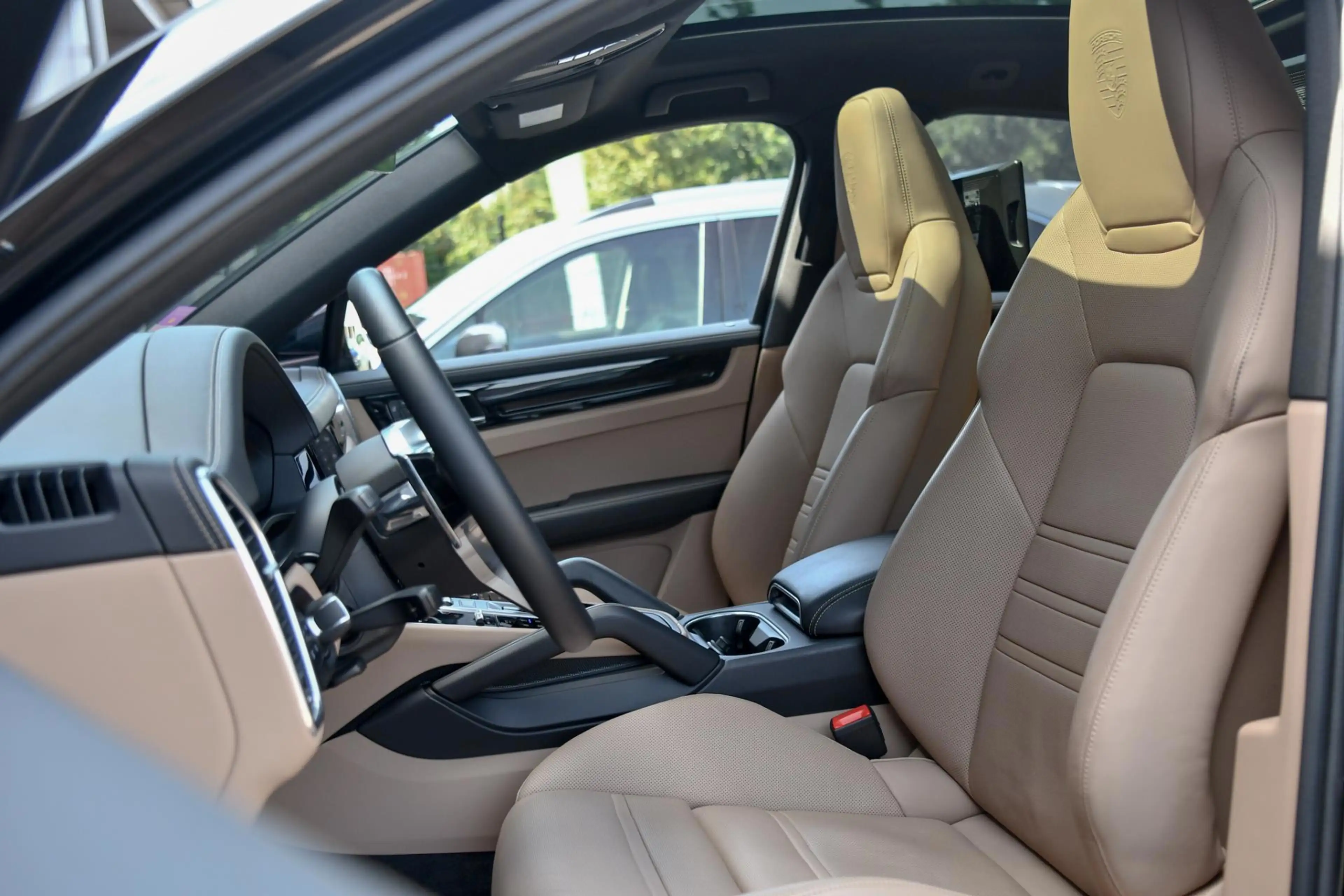 Porsche Cayenne Coupé 3.0 E-Hybrid Sport Design Platinum, Chrono, — photo 15