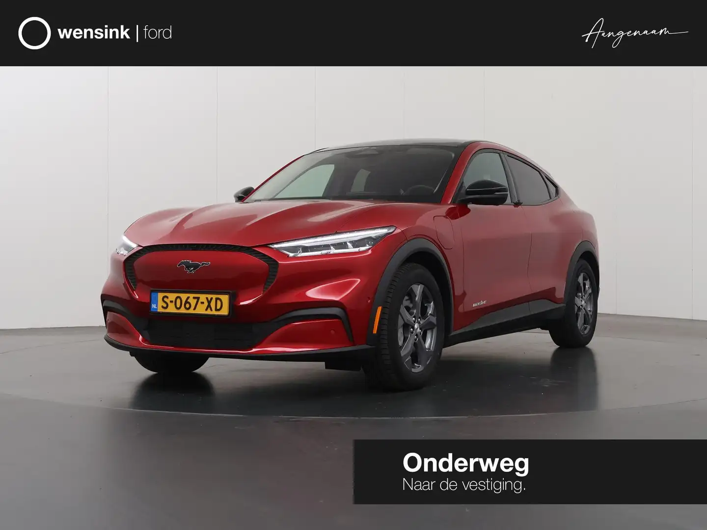 Ford Mustang Mach-E RWD 75 kWh | Panoramadak | Stoel/Stuurverwarming | Rot - 1