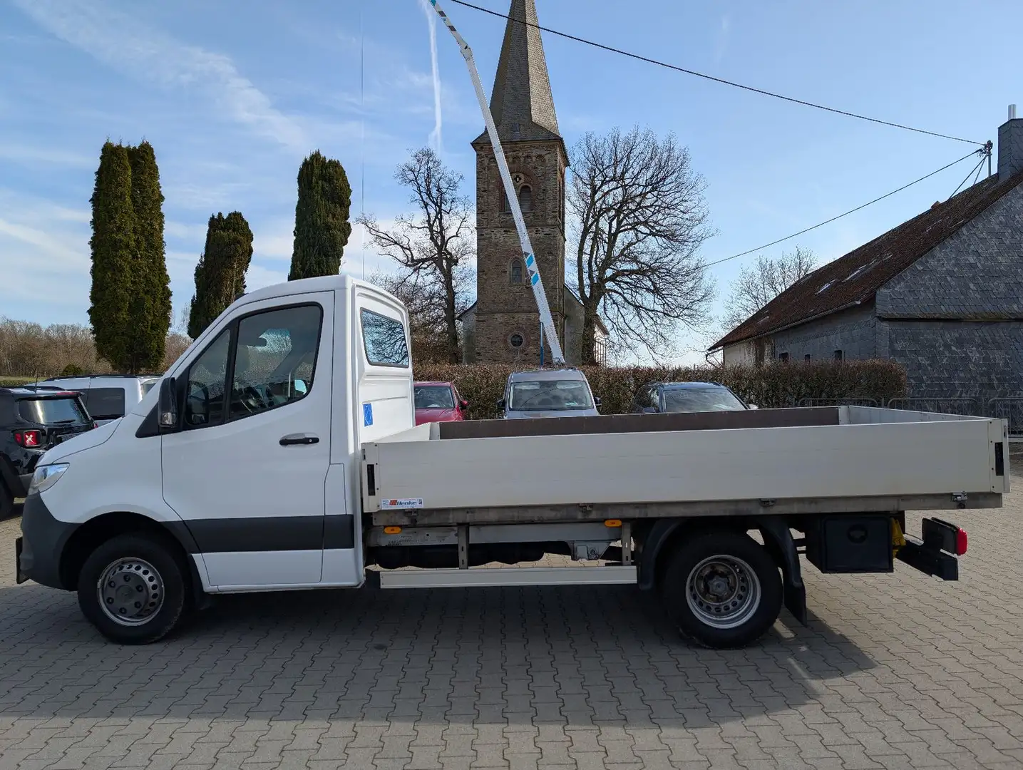Mercedes-Benz Sprinter III 516 CDI Pritsche MR RWD Blanc - 2