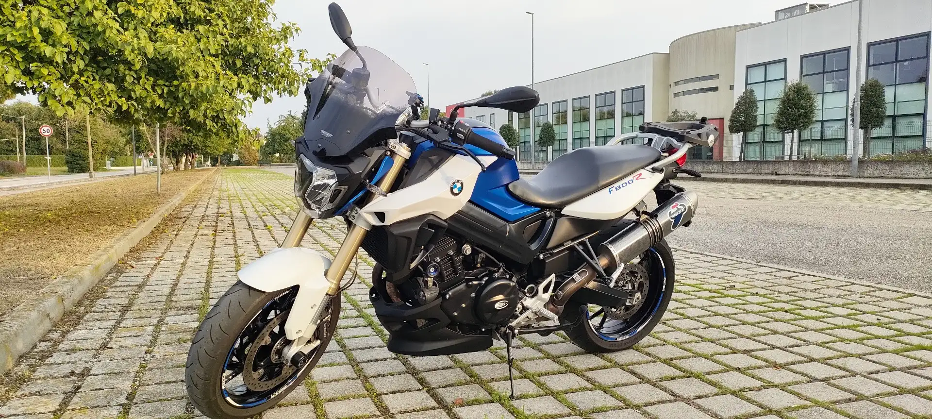 BMW F 800 R Синий - 2