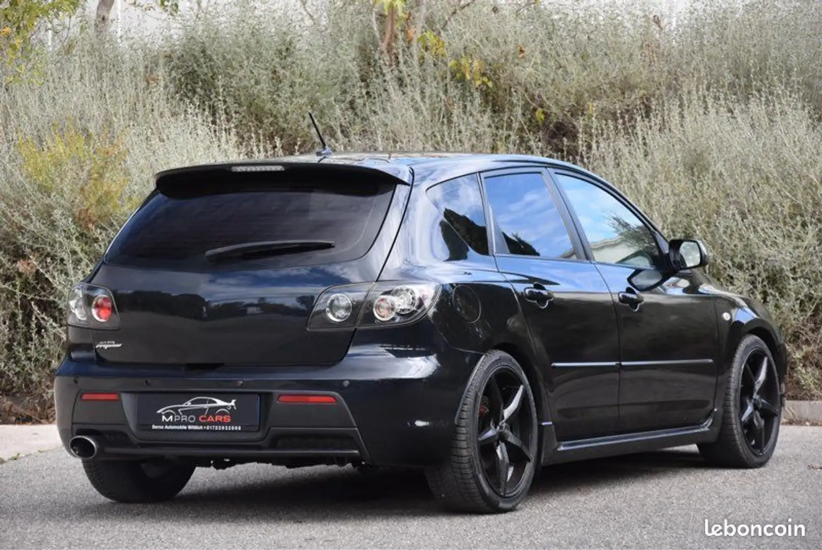 Mazda 3 MPS 2.3 MZR TURBO 260ch Negro - 2