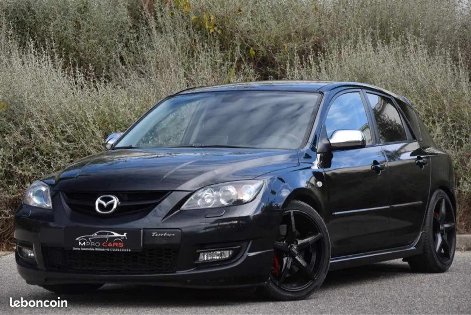 Mazda 3 MPS 2.3 MZR TURBO 260ch Negro - 1