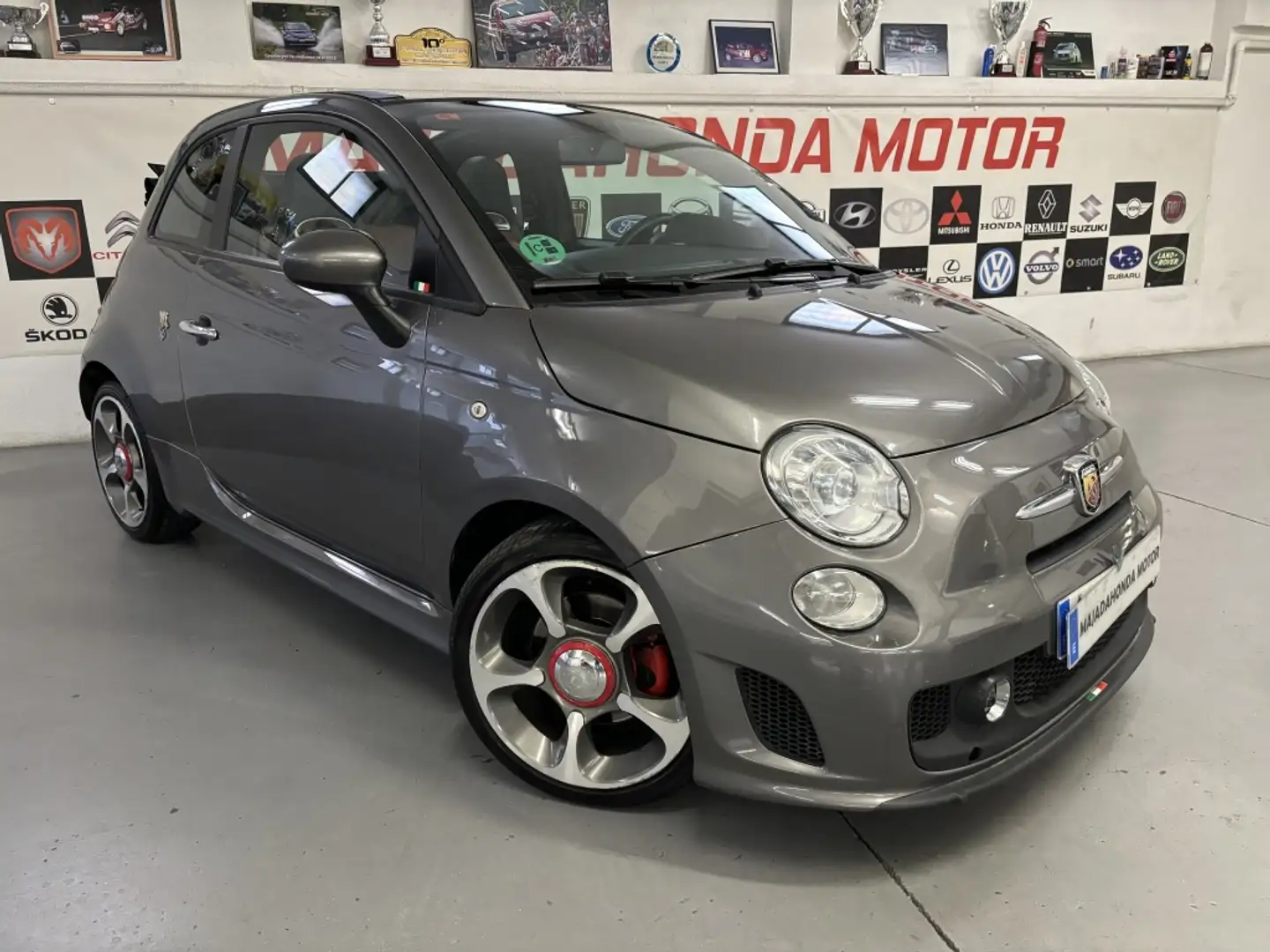 Abarth 500 500C 1.4T JET SECUENCIAL 140 Szary - 2