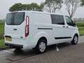 Ford Transit Custom 320 2.0 TDCI L2H1 DC Automaat Navi Cruise Automaat Wit - thumbnail 3