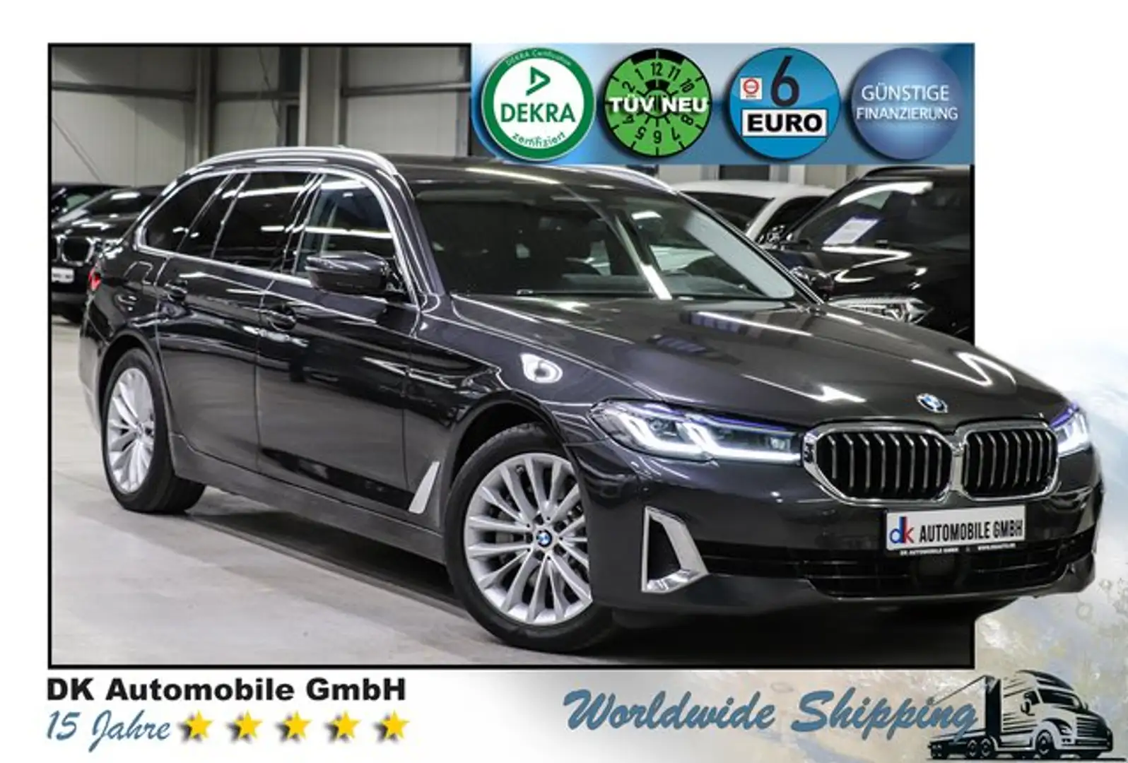 BMW 530 i xDrive Aut/LUXURY LINE/KAMERA/FACELIFT/LASERLICH Grau - 1