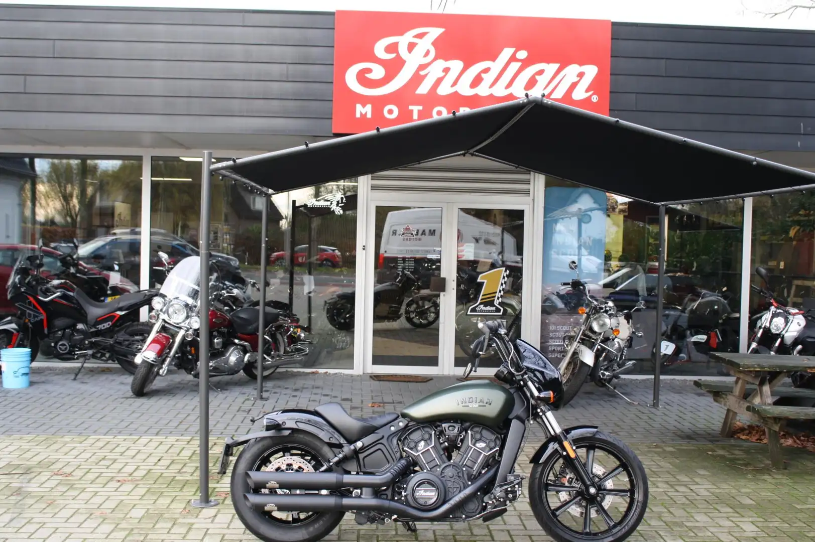 Indian Scout Chopper 69 Rogue , 24 maanden garantie ,Inruil Mog - 2