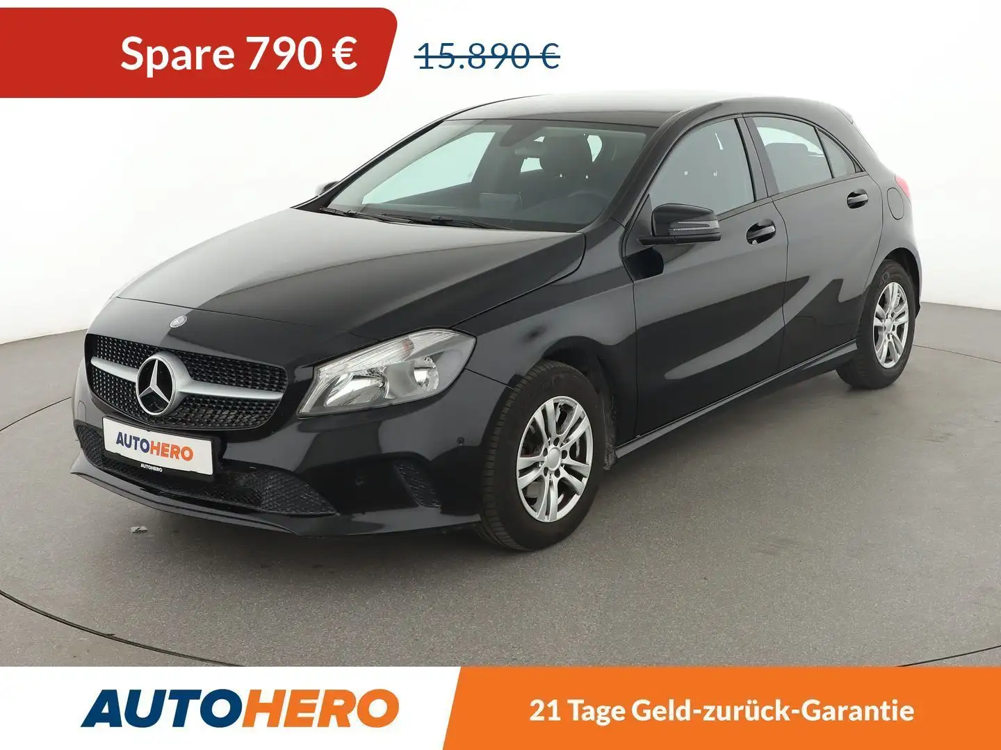 Mercedes-Benz A 160 *NAVI*PDC*SHZ*KLIMA*GARANTIE* Noir - 1