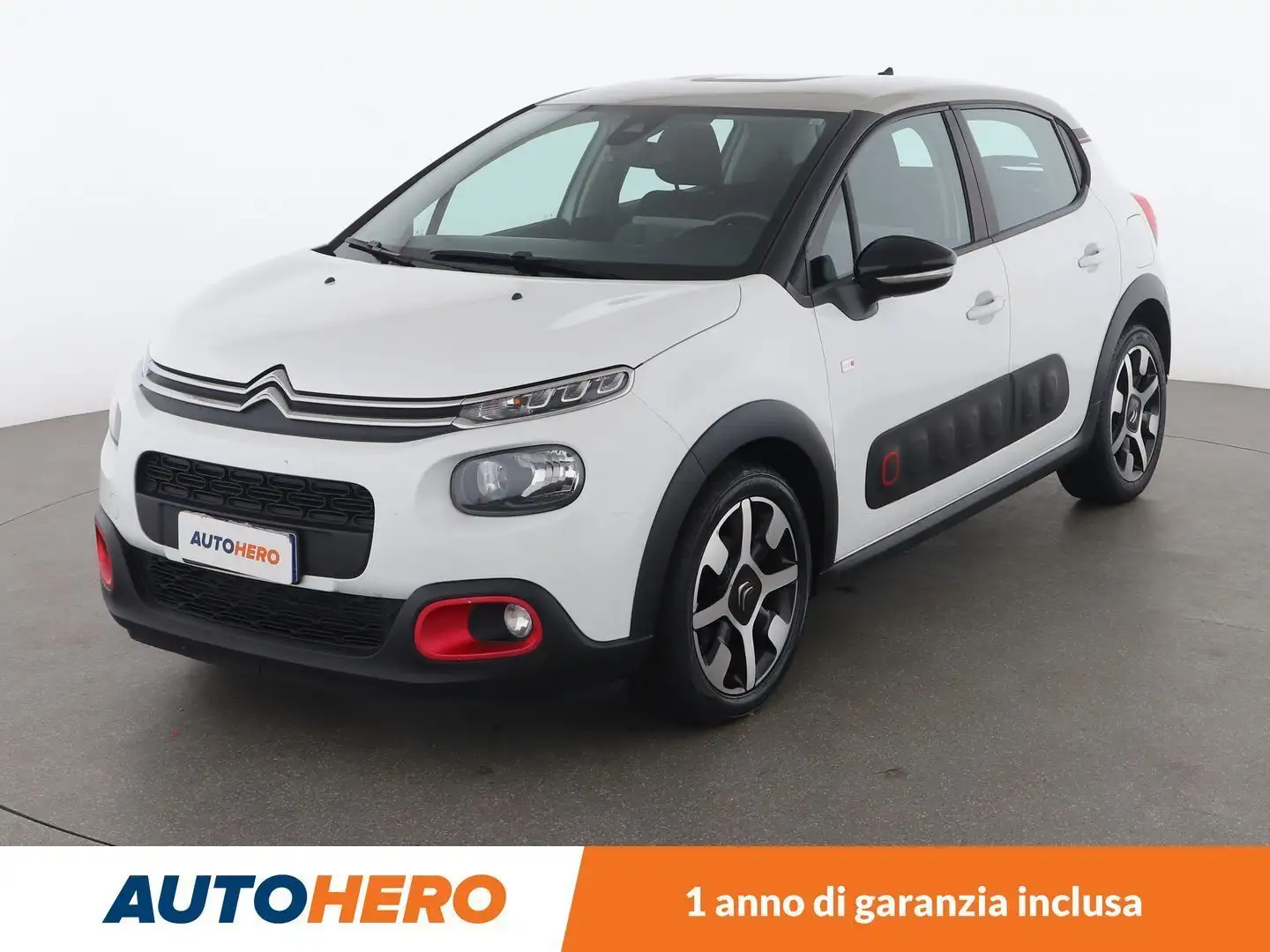 Citroen C3 1.6 Blue-HDi Elle 75 CV Bianco - 1