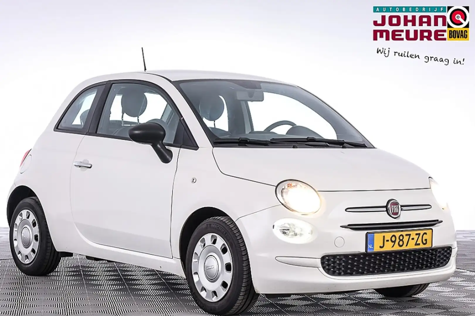 Fiat 500 1.0 Hybrid Pop | AIRCO Weiß - 1