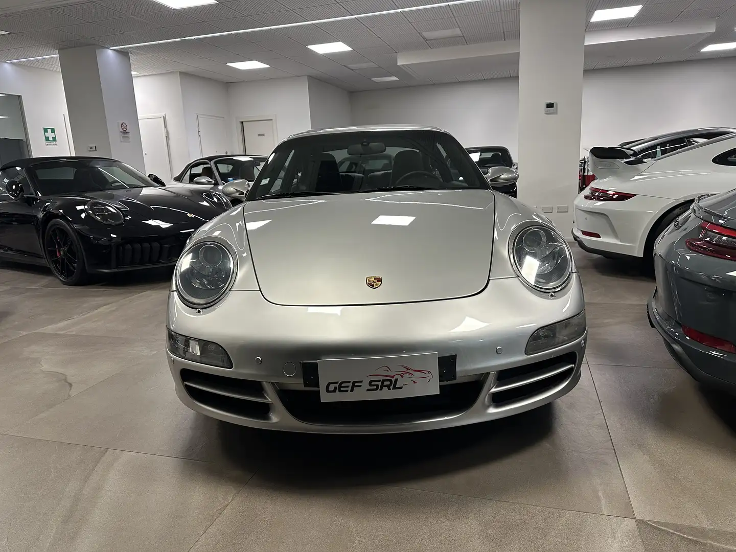Porsche 997 911 Coupe 3.8 Carrera S MANUALE C07 UFF.ITA Argento - 2