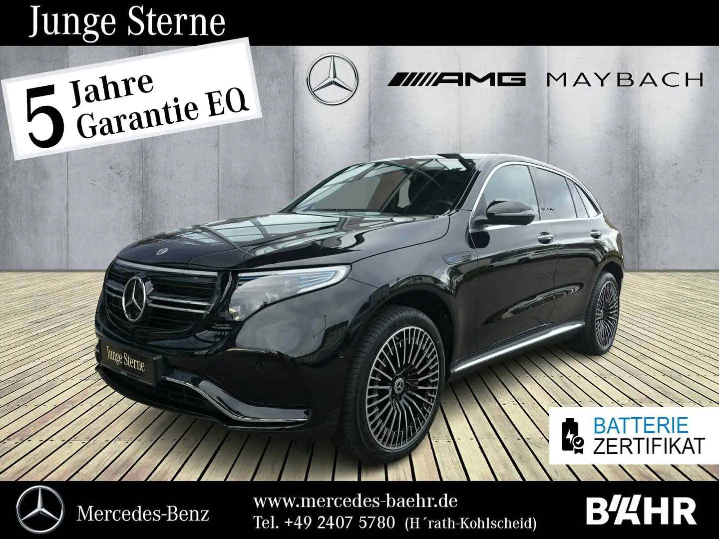Mercedes-Benz EQC 400 EQC 400 4M AMG/MBUX/"Flex-Bonus" - 2.400 Euro Schwarz - 1