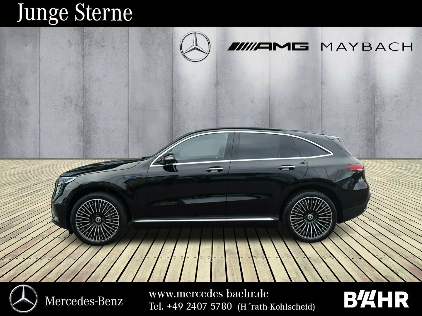 Mercedes-Benz EQC 400 EQC 400 4M AMG/MBUX/"Flex-Bonus" - 2.400 Euro Schwarz - 2