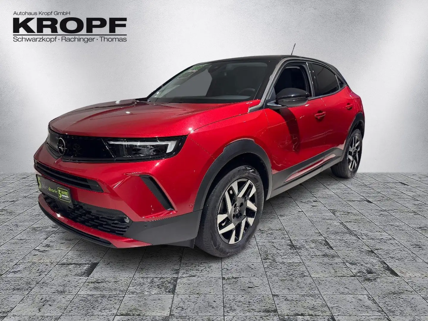 Opel Mokka 1.2 Turbo Elegance FLA SpurW DynLi LM KAM Rot - 2