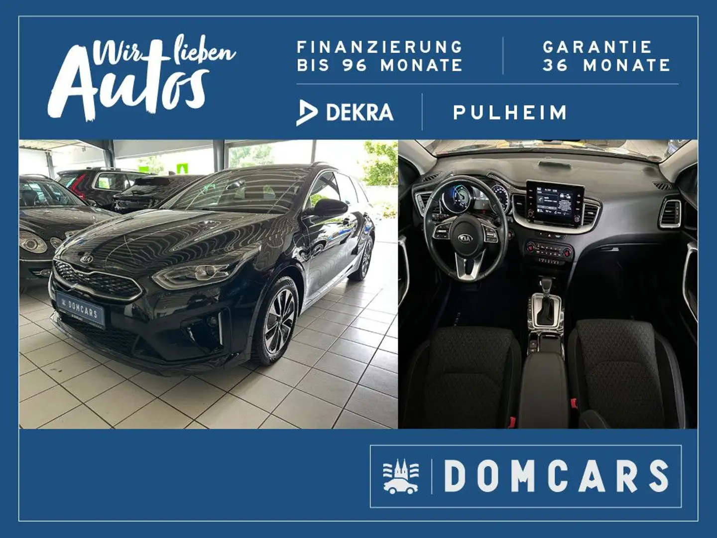 Kia Ceed SW / cee'd SW VISION/AUTOMATIK/GARANTIE/AHK/ Schwarz - 1