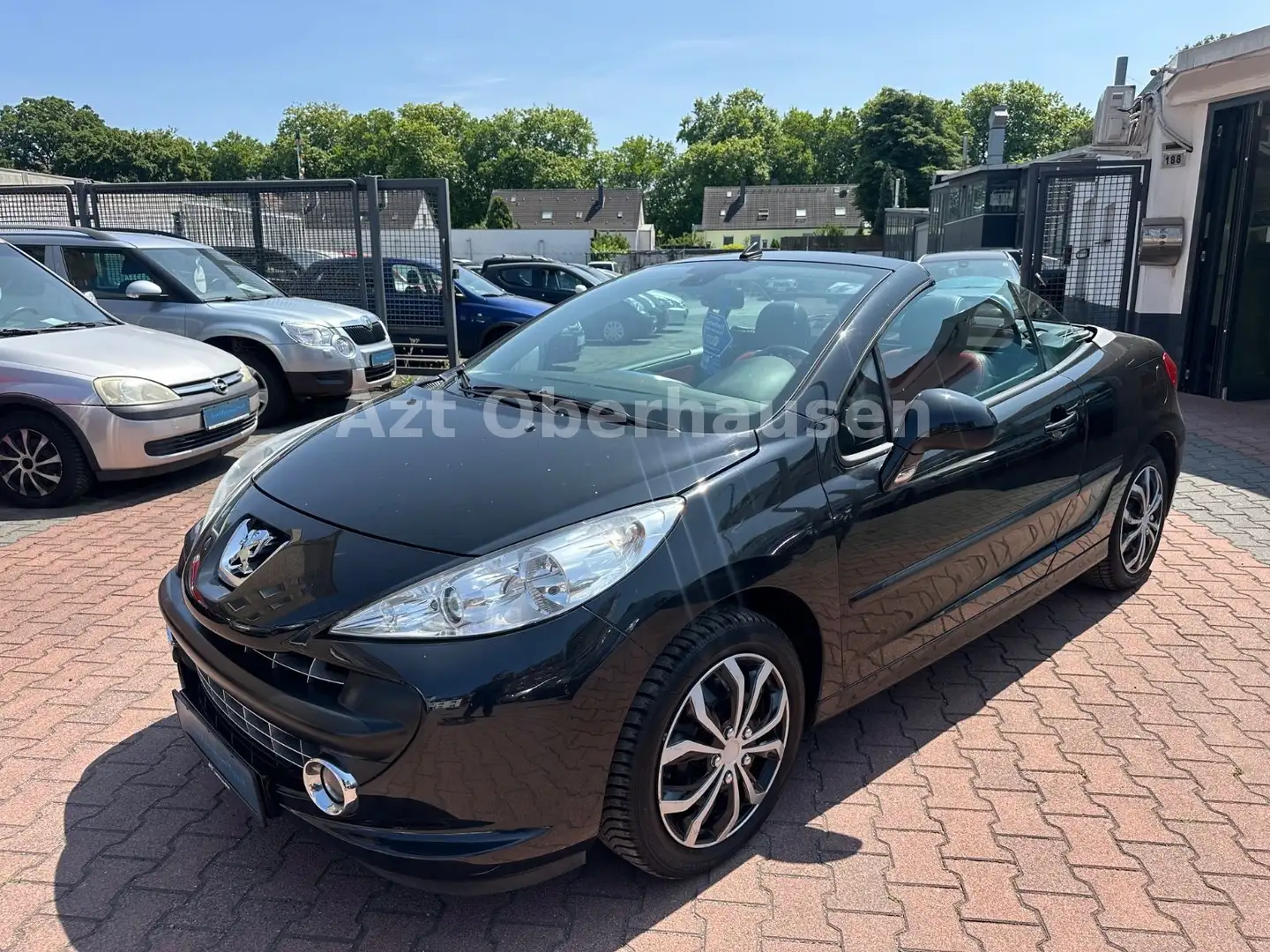 Peugeot 207 CC Cabrio-Coupe Sport*2.HAND*BICOLOR*HU NEU* Nero - 2