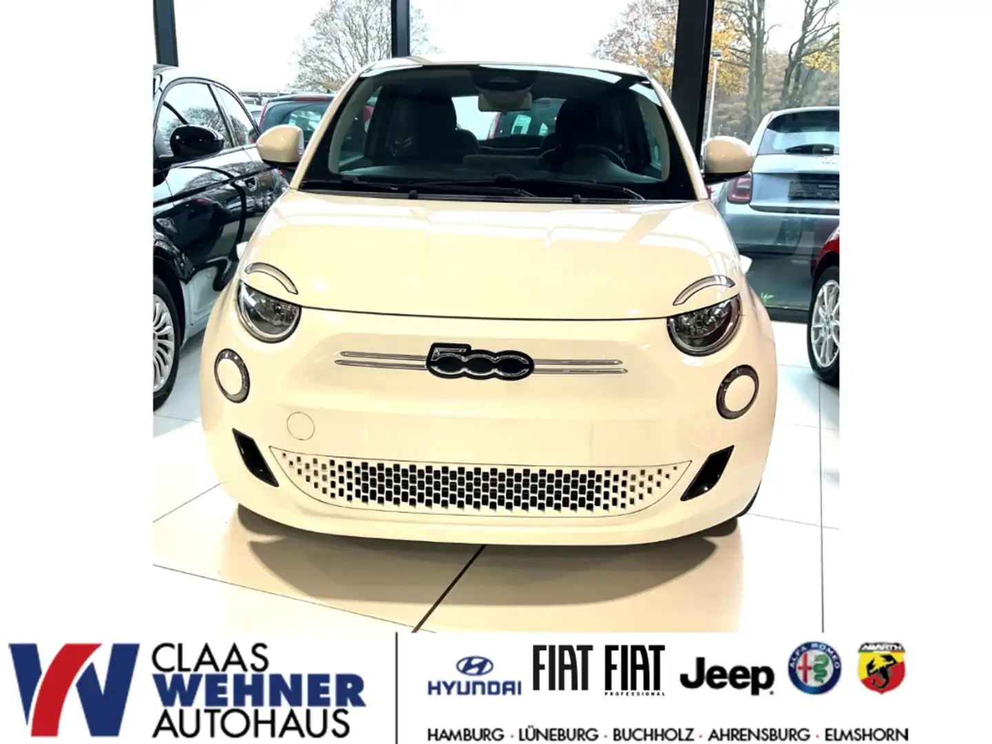 Fiat 500e e Basis Automatik Sonderlackierung Weiß - 1