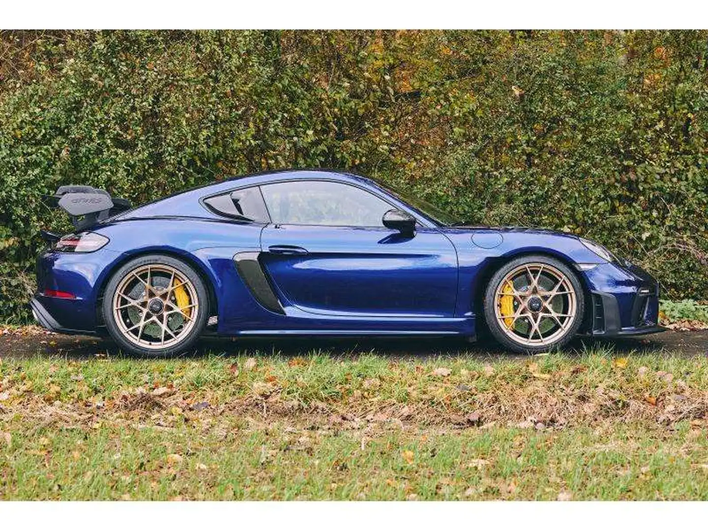 Porsche Cayman GT4 RS Weissach Bleu - 1