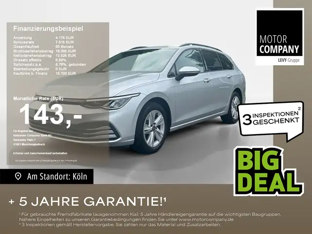 Volkswagen Golf Variant Golf VIII Variant 2.0 TDI Life ACC+Dyn-Licht+Nav+